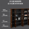 Company office cabinet wooden floor-standing file cabinet file cabinet background cabinet information cabinet wooden board storage cabinet bookcase high cabinet
