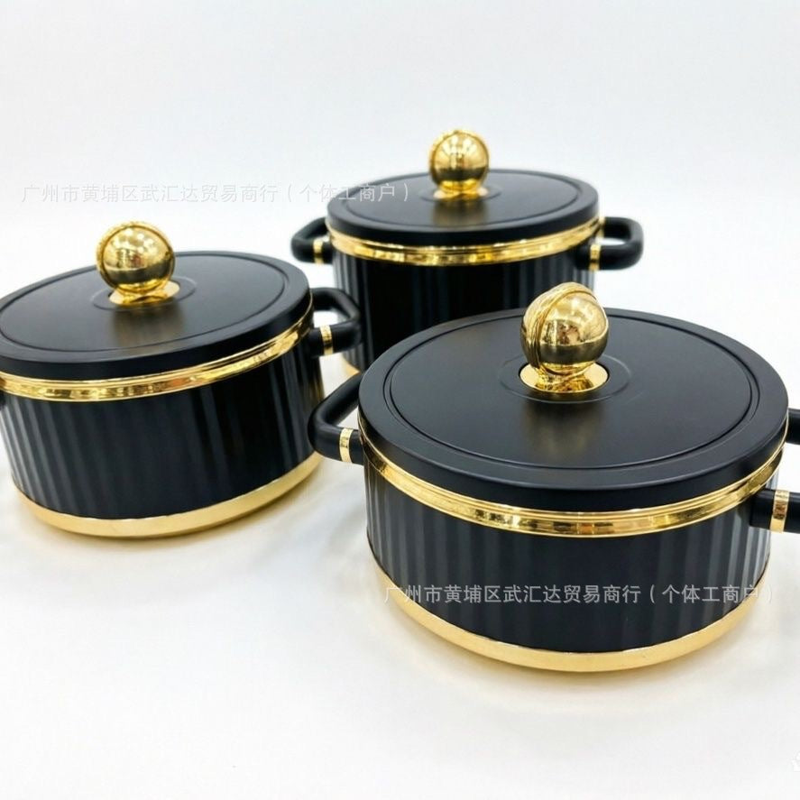 Food warmer thermal insulation pot thermal insulation lunch box large capacity commercial rice thermal insulation pot for home lunch box portable
