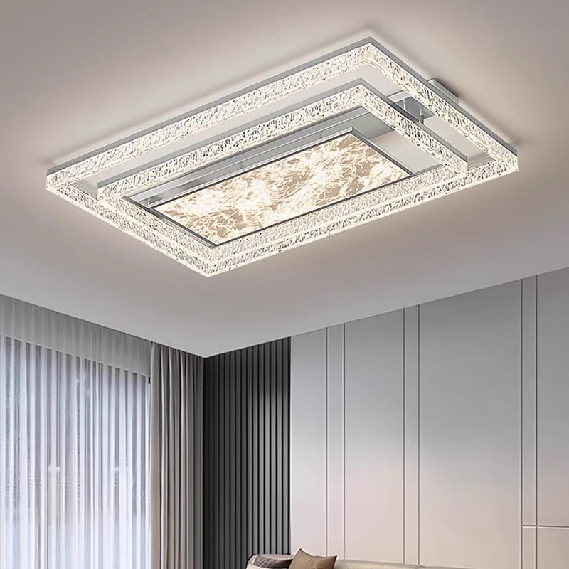 Living room main light 2025 new high-end super bright cloud ceiling light modern simple atmosphere Zhongshan lighting package