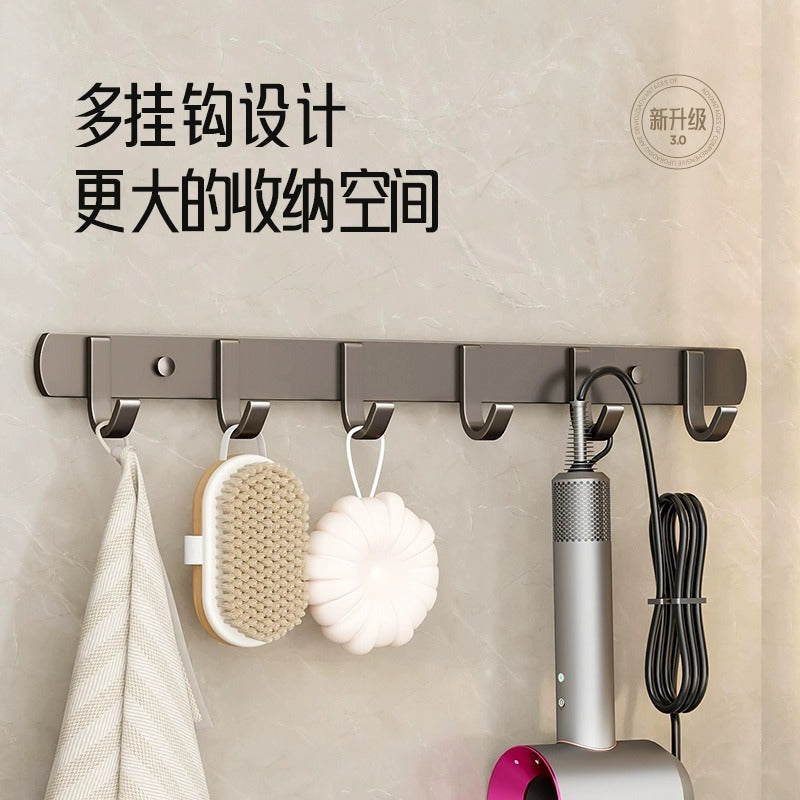 Heavy-duty adhesive hooks - no drilling required! perfect for bathrooms, tissue, towels, clothes, and hats. stick-on hooks for behind doors, wall-mounted, and over-the-door use