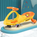 Kids' twist and go car - adorable tiger design - ride-on toy for 1-year-olds - rocking car - adult-friendly twist and go car for ages 1-3