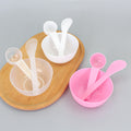 Zhiwei beauty salon spa tools three-piece set mask bowl stick spoon suit 10g measuring spoon plastic bowl stirring stick