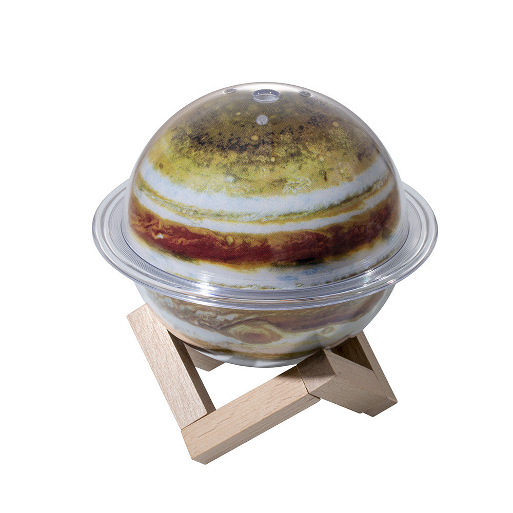 Creative new planet humidifier - home use, high mist output, night light, 3d printed moon humidifier, air purifier