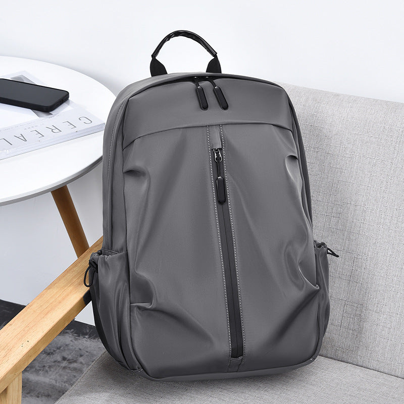 Casual backpack men's backpack street Europe and America simple schoolbag fashion trend computer bag travel