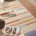 Dopamine carpet living room medieval cream style colorful no-wash and wipeable accessible luxuryclassy full bed bedside blanket