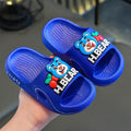 Kids' summer cartoon slippers - boys' indoor home anti-slip soft sole bathroom cute girls' baby parent-child sandals