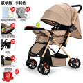 Two-way baby stroller, convertible from upright to reclining, foldable, lightweight, high-view stroller, suitable for ages 0-3 years. dropshipping available