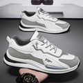 Men's leather sneakers - spring 2025 new collection: casual, youthful, running, chunky sole, dad shoes, trendy ins style