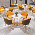 Luxury negotiation table and chair set - restaurant, hotel, reception sofa, one table four chairs, casual table and chairs, apartment small round table