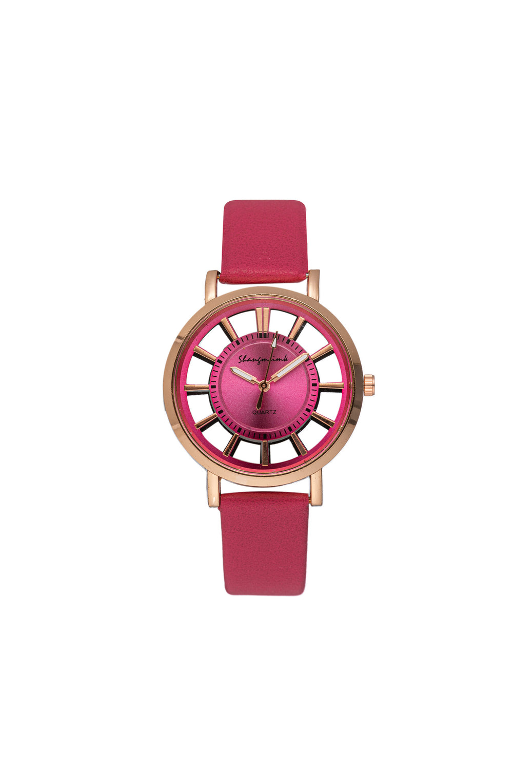 New arrivalexportcreativecut out8312 gear belt watch men's fashion quartz women's watch casual men's watch watch
