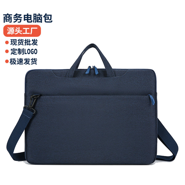 New Oxford cloth 14-15 inch laptop bag, shoulder crossbody durable laptop bag, custom logo