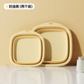 For homefoldable washbasin portable bathroom dormitory washing clothes washbasin multifunctional easy storage plastic basin