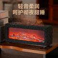 2025 new artificial fireplace aroma diffuser, flame humidifier, automatic scent sprayer, home indoor bedroom ambient light