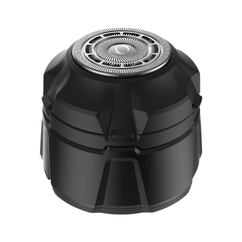 Magnetic floating head bald head handy gadget digital display fast charging full body washable bald head machine point electric shaving hairdressing device