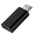 Type-c female to micro usb otg adapter for android v8 charging and data transfer - 5-pin converter (tpc)