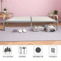 Casual reinforced single bed, foldable single bed, dormitory construction site employee bed, new arrival foldable bed, extra thick foldable bed