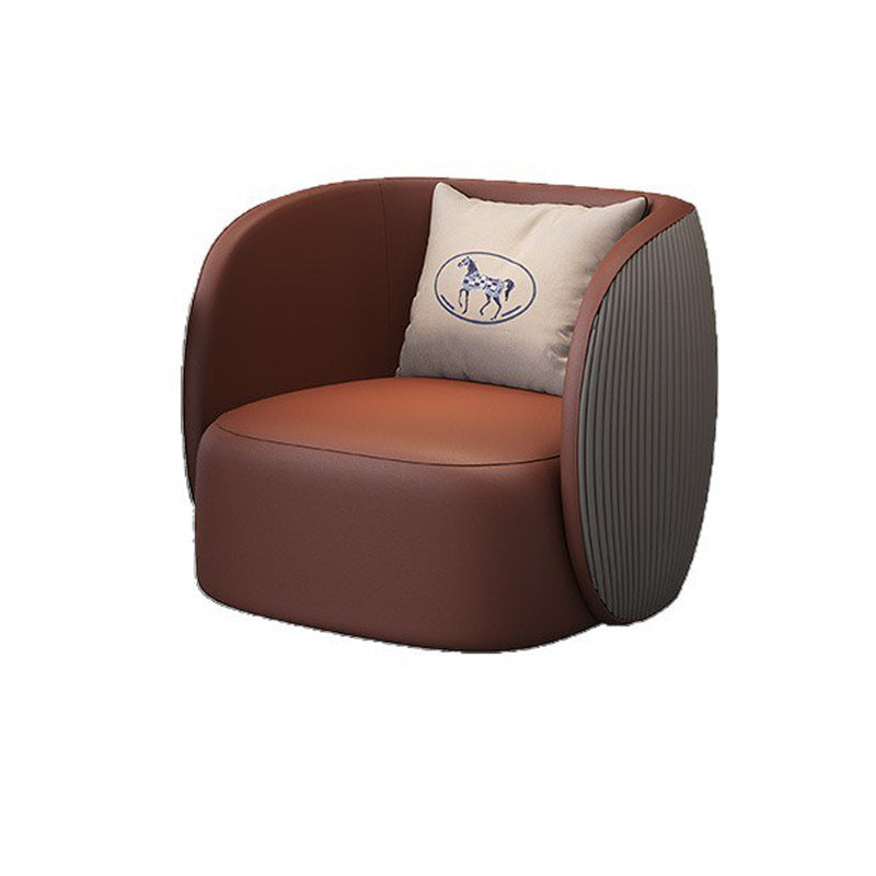 Luxury office sales center negotiation table and chair set, hotel lobby sofa seating area, reception room sofa combination