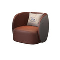 Luxury office sales center negotiation table and chair set, hotel lobby sofa seating area, reception room sofa combination