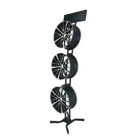 Source Factory Metal Wheel Hub Display Stand Rim Stand Independent Ring Tire Display Stand Strong Load-bearing