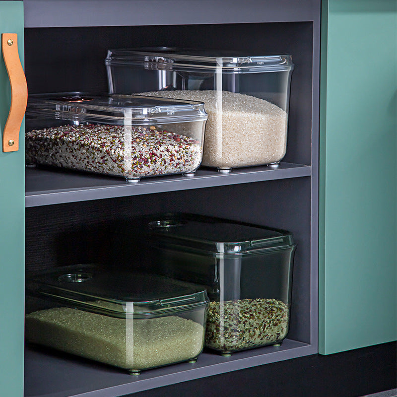 Xinle Rice Bucket Household Insect-proof Moisture-proof Sealed Bucket Rice Tank Rice Box Flour Storage Tank Food Grade Grain Storage Box