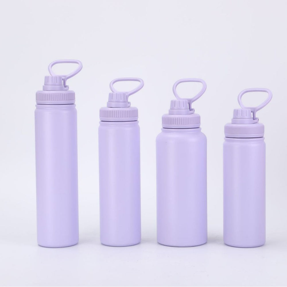 Wholesale cross-border 304 stainless steel insulated tumblers: solid color outdoor space flask, high-value, large capacity insulated cup - customization available