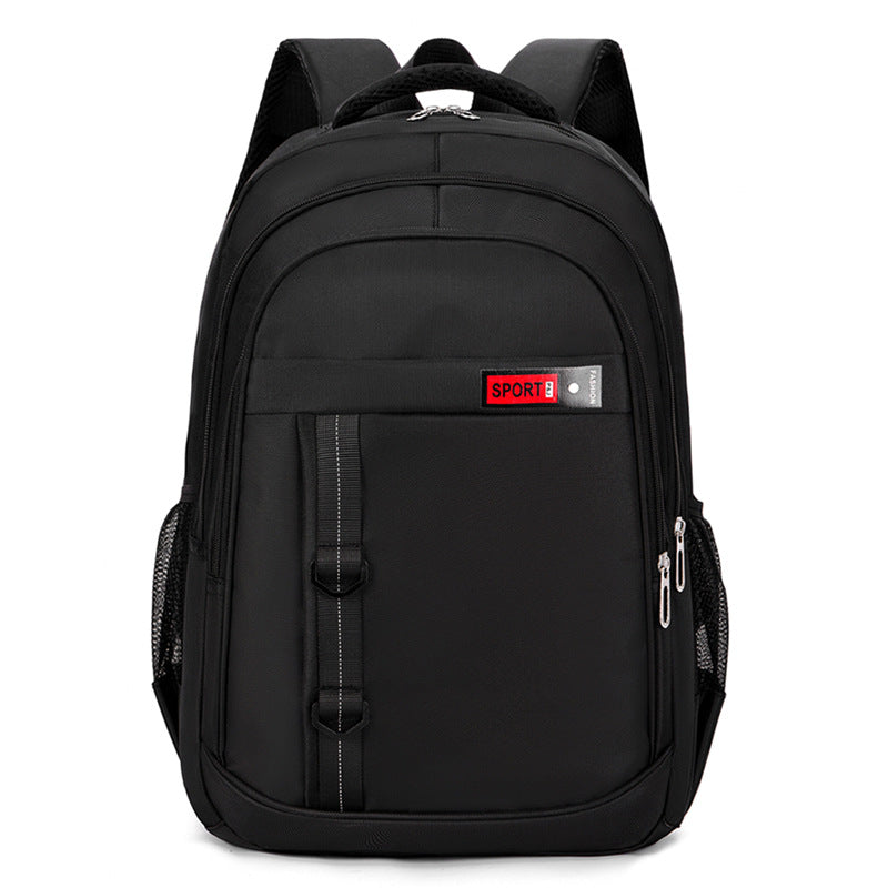 Black Backpack Computer Bag Travel Backpack Student School Bag Oxford Cloth Casual Business Backpack Campus School Bag