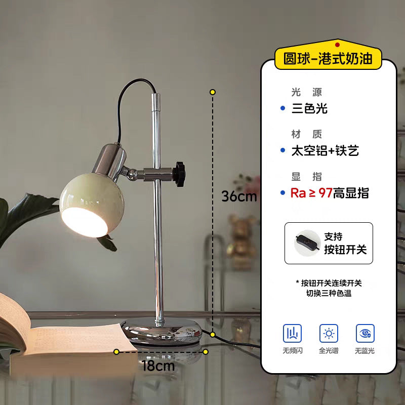 Retro bauhaus reading desk lamp italian verkennen designer modern bedroom study eye protection lamp