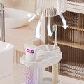 New student dormitory toothbrushing cup, mouthwash cup, toiletries set, electric toothbrush, toothbrush holder, and storage rack