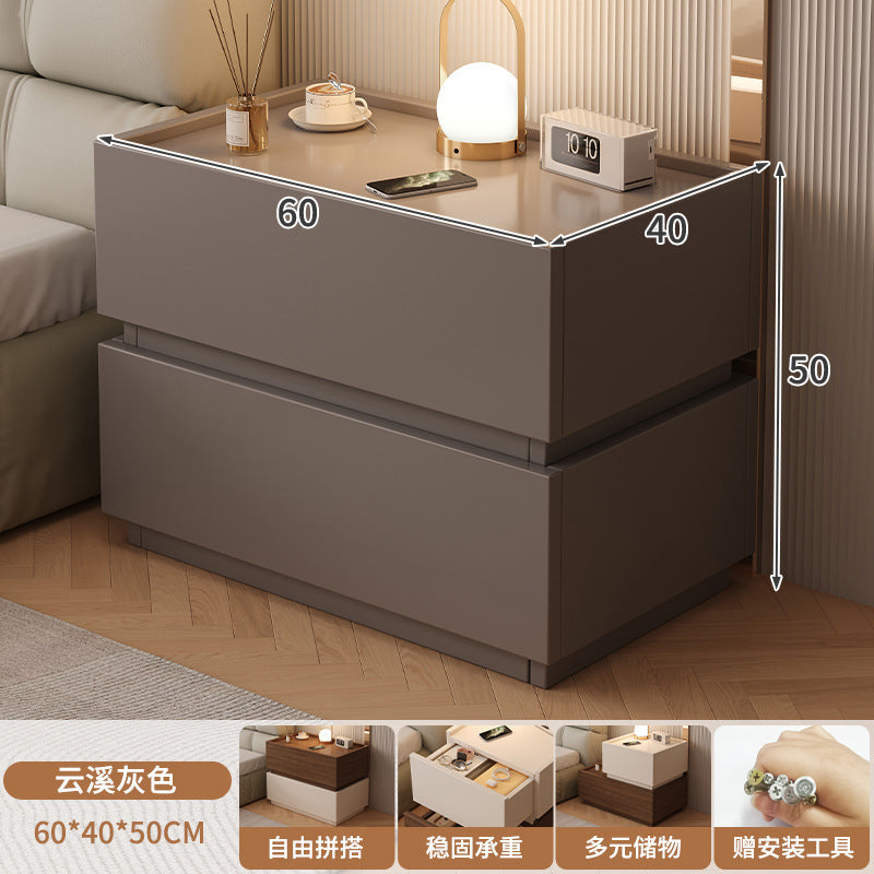 Bedside table for home italian normcore storage storage free combination cabinet popular sofa side table bedroom bedside table