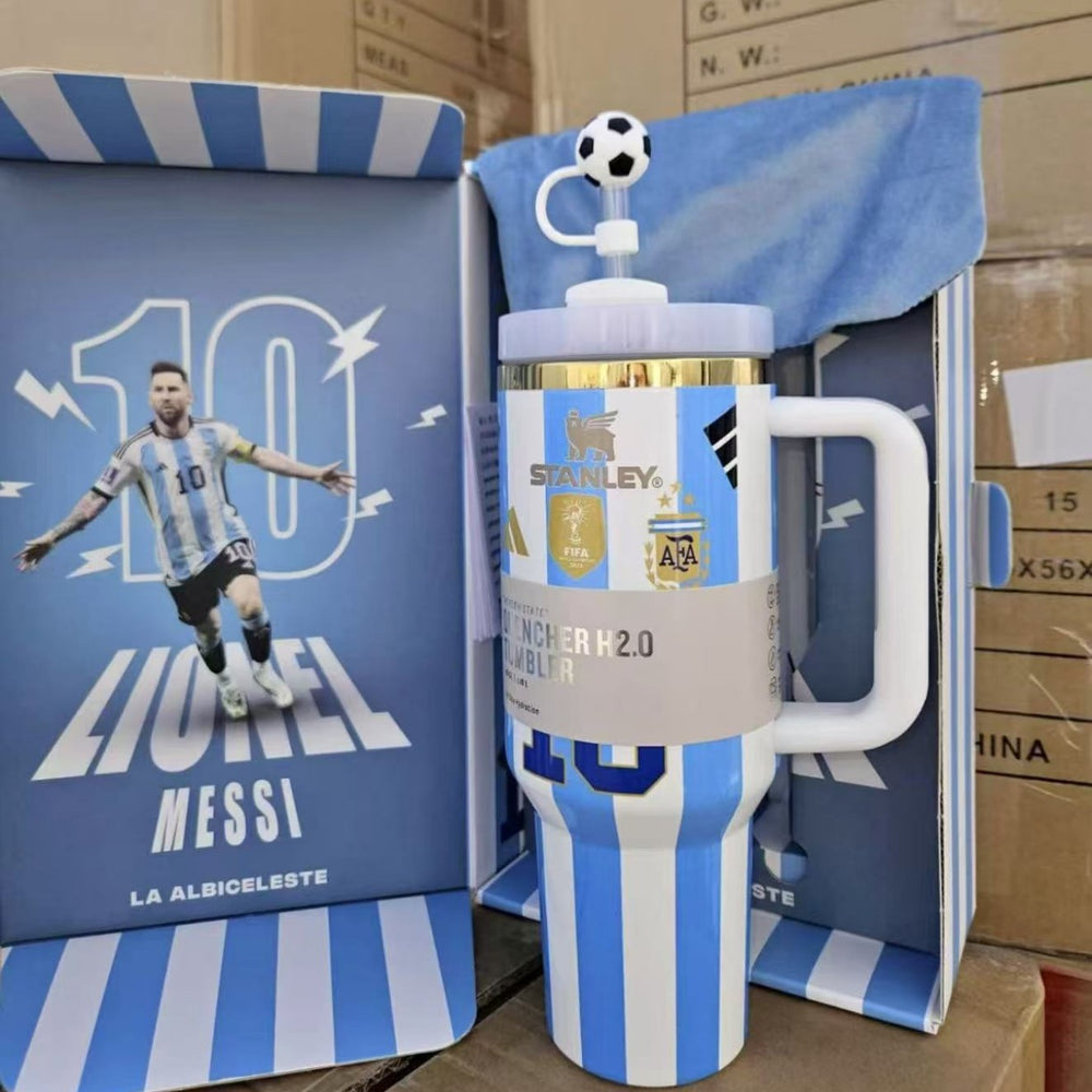 Hot-selling 40oz stanley tumbler for export: european and american sports, soccer world cup, stanley car cup insulated thermos