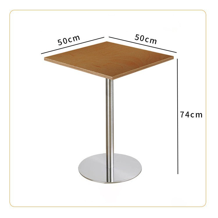 Cross-border simple milk tea shop tables and chairs Internet celebrity snack shop cafe casual wrought iron ocean board cafe tables and chairs