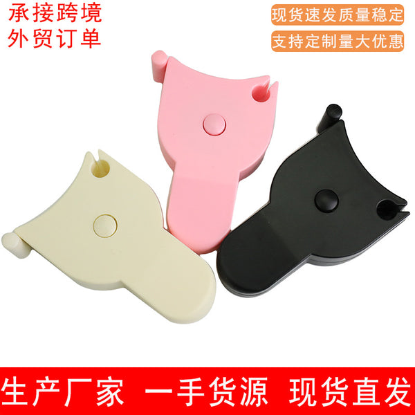 Factory straight hair tape measure, three measurements, chest circumference, hip circumference, waist circumference, belt handle, torch Y-shaped tape measure, handle tape measure