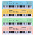 Children's educational 61-key electronic keyboard, beginner's 37-key piano, music learning tool for babies, toys for boys and girls