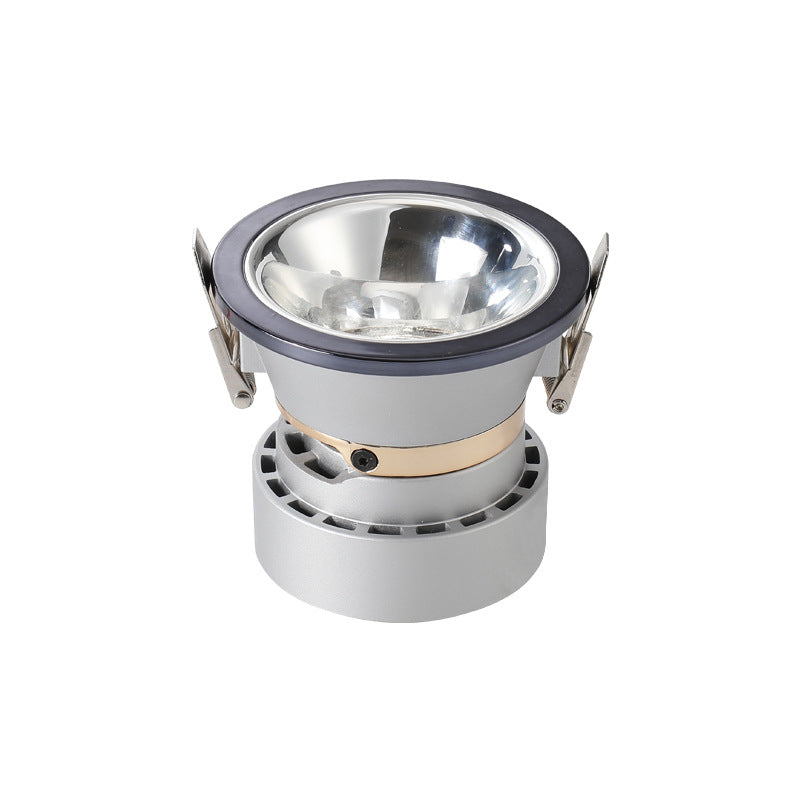 Three pine hills embedded ceiling lamp household living room without main lamp lighting led deep anti-dazzling downlight spotlight