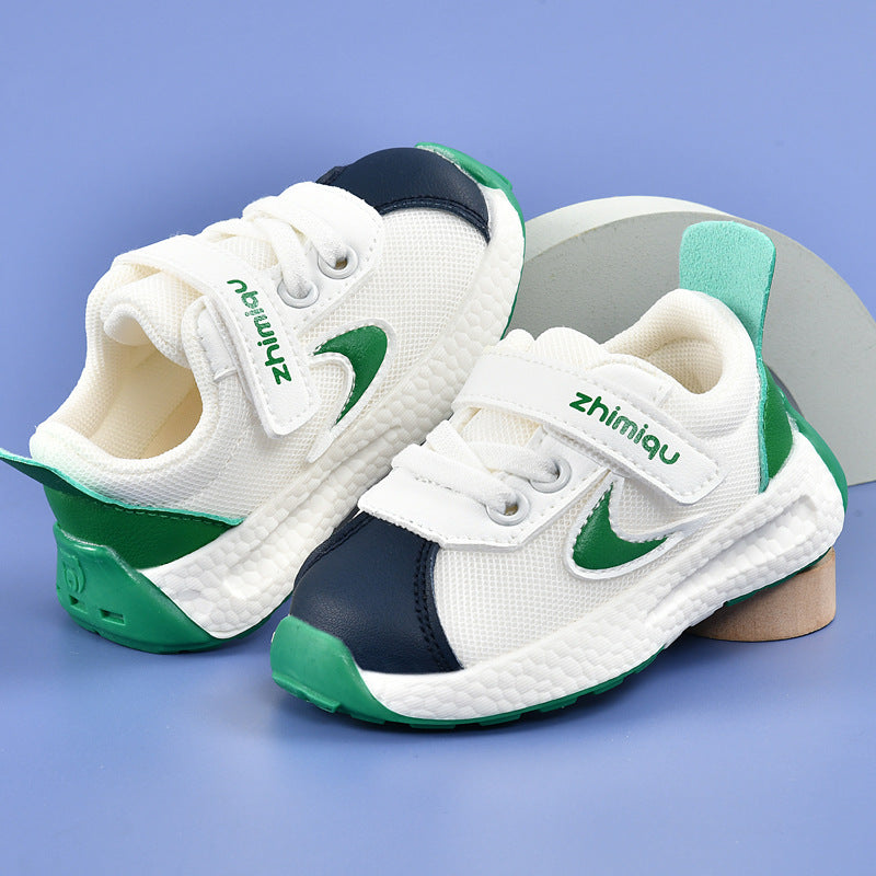 Toddler shoes for boys, spring and autumn, 0-1-2 years old, soft sole infant shoes, children's shoes, infant and toddler shoes for girls