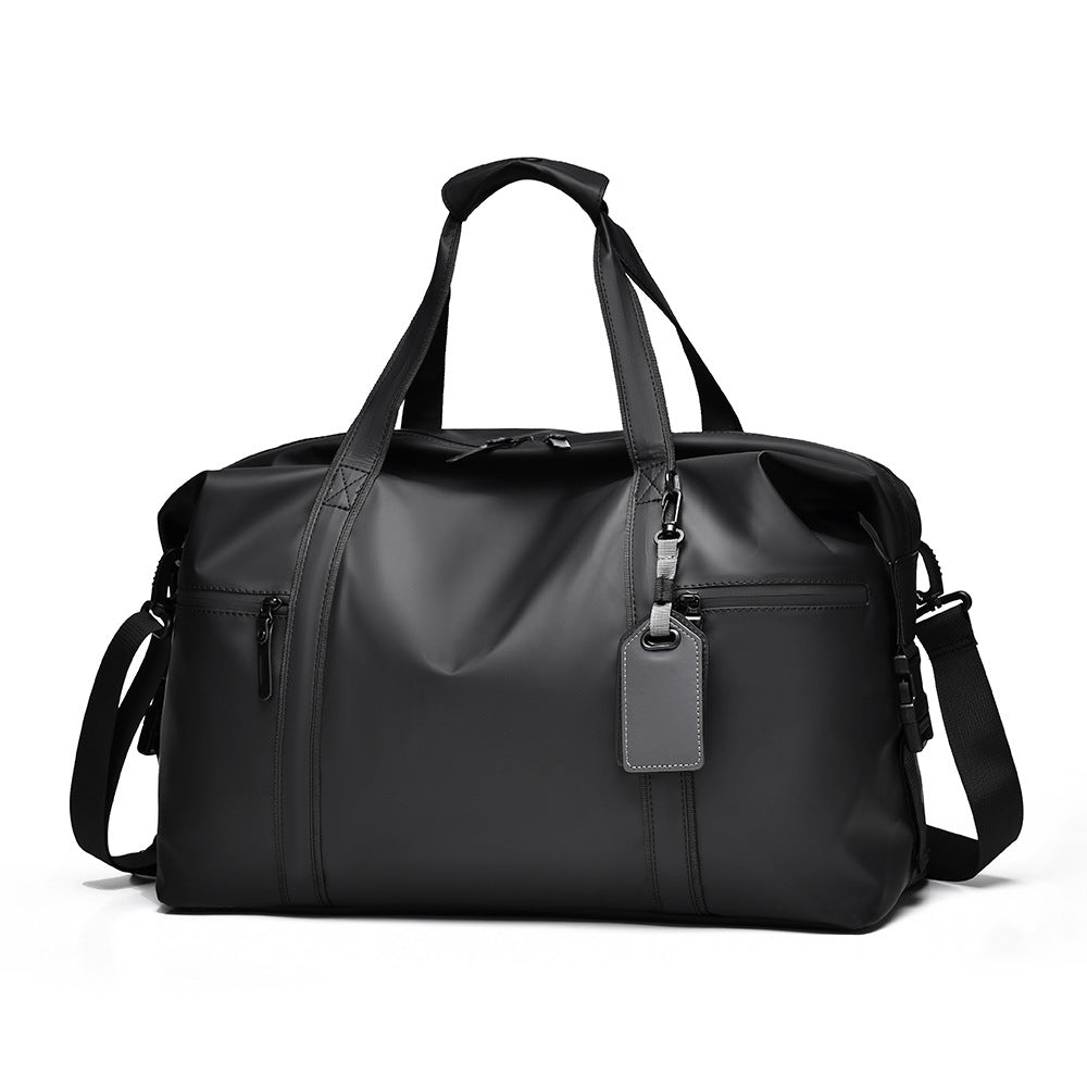 New wet and dry separation sports business handbag black large-capacity travel bag men's short-distance business messenger bag