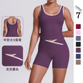 new arrival: double-sided brushed fleece color block compression yoga set - breathable, cross-back design, perfect for running and fitness (two-piece set)