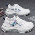 Men's shoes 2026 spring trendy brand versatile casual sports ultralight running shock absorption height increasing student white sneakers dad shoes