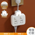 Socket converter panel multi-hole plug strip multi-slot plug plate with cable multi-function one-to-multi-plug usb