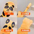 Panda parent-child slippers women's summer new style cute children's sandals non-slip home shoes cartoon internet celebrity beach shoes