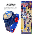 Captain america [press and rotate to light up + 6d projection]