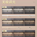 Smart human body induction light ultra-thin cat eye hill ripple light strip led rechargeable wardrobe wine cabinet cabinet light strip