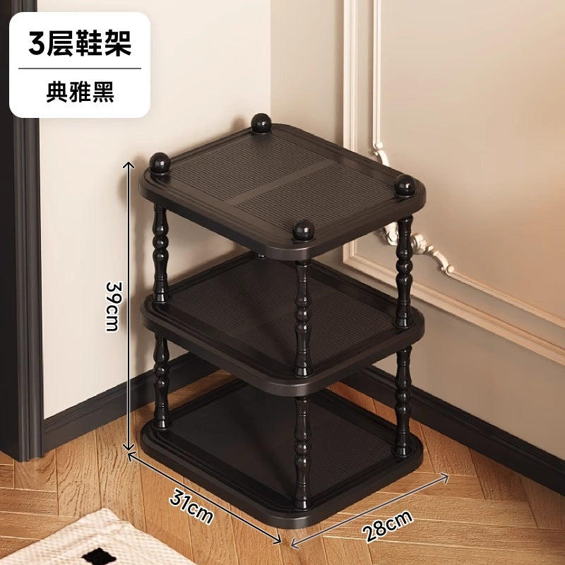 Shoe rack for home door multi-layer shoe cabinet simple storage rack rental room dormitory entrance door shoe storage handy gadget