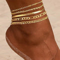 20245 anklet zircon devil's eye anklet heart butterfly ankle joint devil's eye anklet