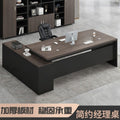 Modern minimalist executive desk office furniture - manager's desk, ceo desk, supervisor desk and chair set, boss desk