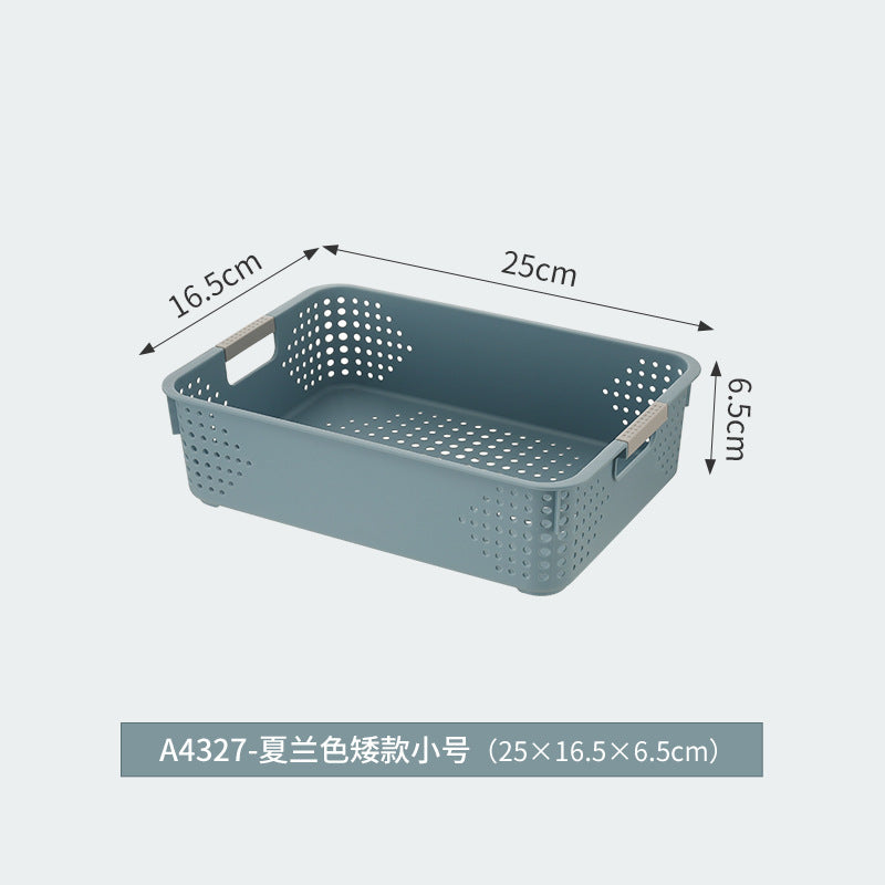 Wholesale desktop storage basket sundries storage box storage basket rectangular snack toy storage basket finishing box