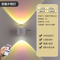 (touch + remote control model 1800mah) upgraded double-sided sunset light model