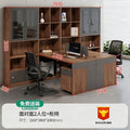 [e0 grade environmentally friendly board] face-to-face double seat + cabinet chair [free delivery]