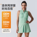 new arrival fitness sports tennis wear suit breathable high elastic running tennis pants skirt two-piece set badminton wear