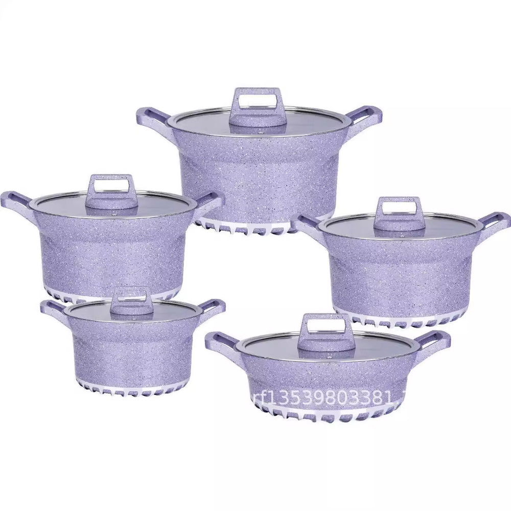 10pcs suit soup pot rongfa